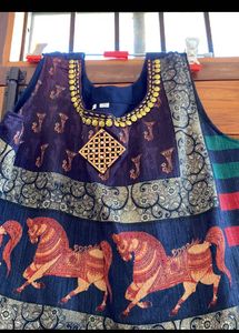 Multicoloured Ethnic Gown