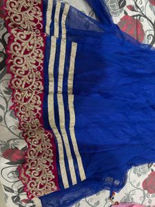 Royal Blue Anarkali Suit