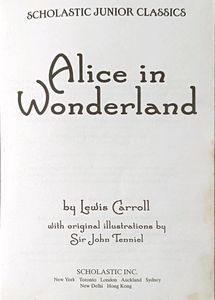 Alice In Wonderland Special Edition Book By Lewis Carroll