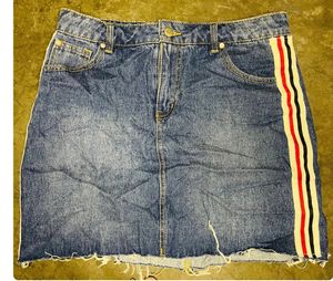 denim skirt new