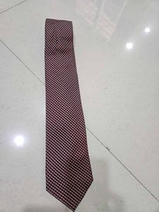 Pure Silk Patterned Tie