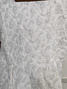 Chic White Puff Sleeve Top