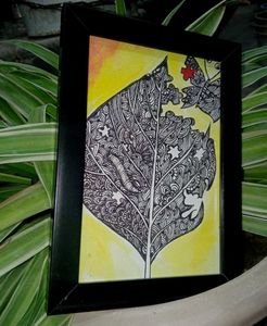 Wall Painting, Handwork Frame With Painting