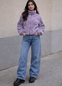 Lavender Fleece Jacket