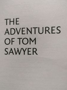 The Adventures Of Tom Sawyer-Mark Twain
