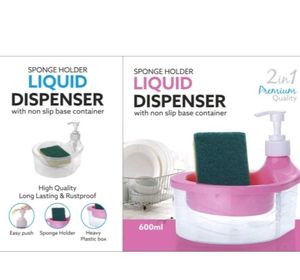 Soap Dispenser &amp; Sponge Holder