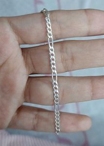 Real Silver Link Ring Chain