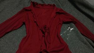 Offer❤️‍🔥Coquette 🎀SHRUG TOP/ Tie Up FAIRYCORE ❤