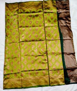 South Silk Saree With Blouse Piece