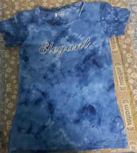 Elegant Tie-Dye Night Suit