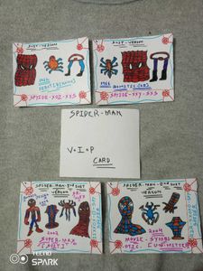 Spider-man VIP Cards.