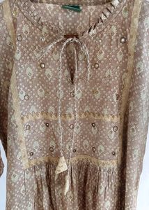 Mirror Work Kurta
