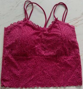 Red Lace Bralette
