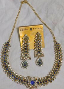 Blue And White Shining Jewelry Set⭐✨