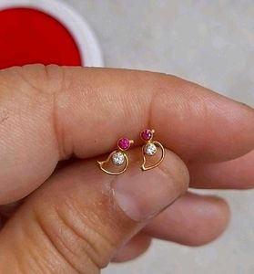 Beautiful New Parrot Desine Studs
