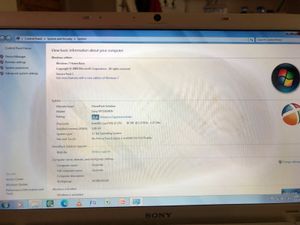 Sony vaio 15 In Laptop