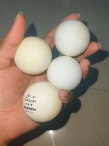 4 Pongori Table Tennis Balls