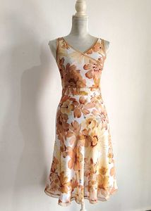 Marie Claire Paris Vintage Printed Dress