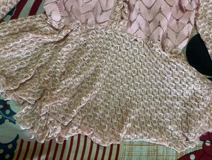 BABY PINK SHORT KURTI TOP