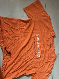 Pepe jeans Orange Top With Drawstring