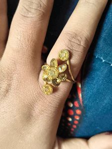 Statement Gold Ring Set