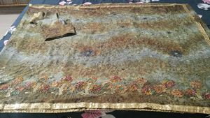 Elegant Floral Embroidered Saree