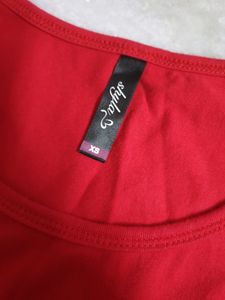 Red New High Quality Tank Top