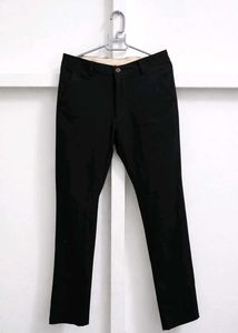 Men's Black Straight Leg Pants