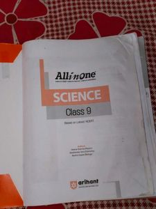 Class 9 Arihant All In One Science Book