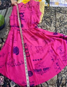Pink Sleeveless Mini Dress