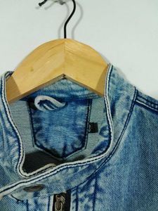 Light Blue Denim Jacket For Men&#39;s