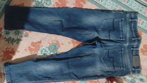 Men Denim Blue Color Pant