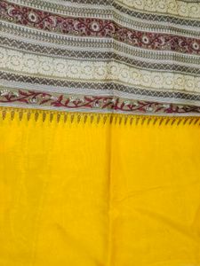 Elegant Yellow Saree