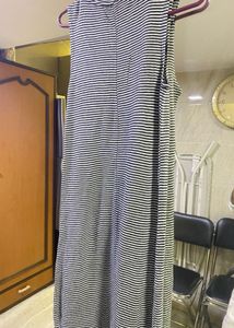 Black And White Strips Bodycon