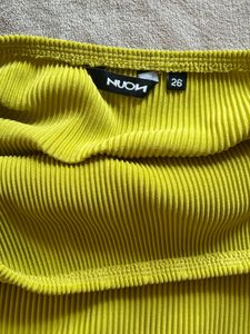 Westside Chic Olive Green Mini Skirt