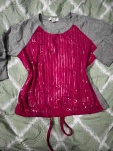 Imported Sequin Sweatshirt