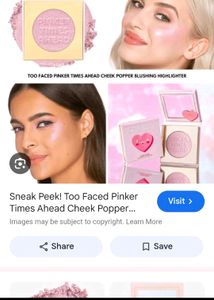 Too Faced Blush Highlighter 😍💌
