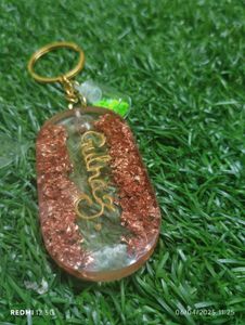 Custom Resin Keychain - &#34;Gulnaz&#34;