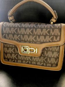 Stylish Brown 'MK' Handbag