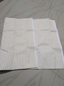 Striped semi cotton shirt material