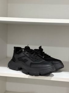Zara Men Jet Black Sneakers