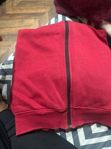 Red Hoodie Unisex Wear