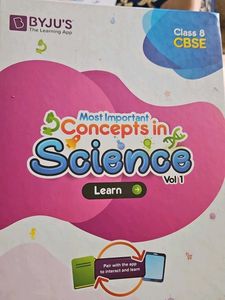Byju'S  Class 8th Cbse Science Book