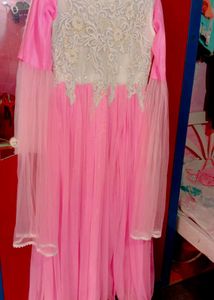 Price - 580  rs Only🥳 Long Designer Neck Work Gow