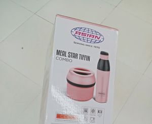 Asian Meal Star Tiffin And Bottle Combo
