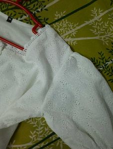 Western Women Chikan Net Top