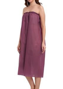 Purple Spa Wrap Dress