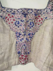 Black Full Saree Fril Work And Border Is Velvet