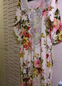 Floral Beaded Kurti