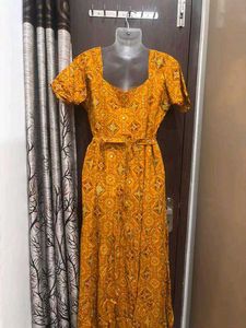 Festivies Ethenic Dress With Belt